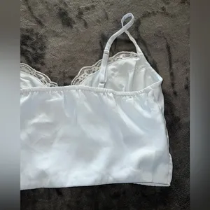 Princess Polly Old School Love Crop Top in Blue Size 2 thumbnail 14