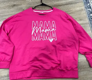 Pink 'Mama' Sweatshirt crew neck Size 2X thumbnail 1