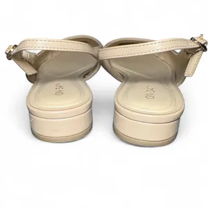 Women’s size 11 On 34th Avril Capped-toe Slingback flats black tan thumbnail 6
