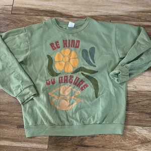 Desert dreamer green pullover sweatshirt Size XL thumbnail 3