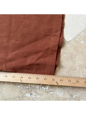 Vetta Capsule The Wide Leg Crop Pants Terracotta Orange Women's Size Small thumbnail 7