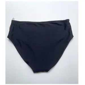 Quince Italian High-Rise Bikini Bottom Swim Black Size Medium NEW thumbnail 3