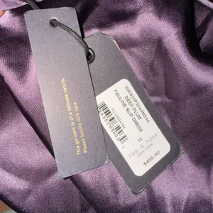 Rag & Bone Women's Deep Plum Pauline Slip Dress Satin Party Glam Size 12 NWT thumbnail 10