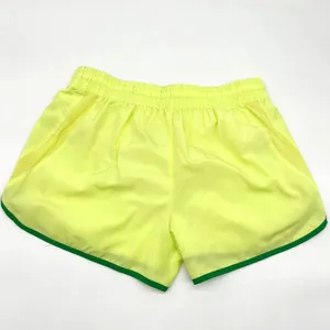 Fila Sport Womens M Running‎ Shorts Bright Yellow Green Lined Activewear thumbnail 2