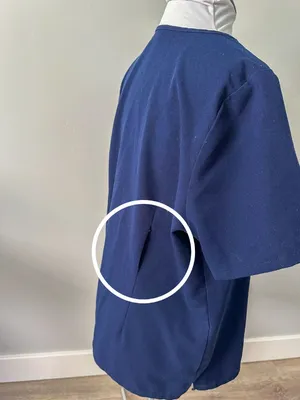 Figs Navy Blue Top thumbnail 9