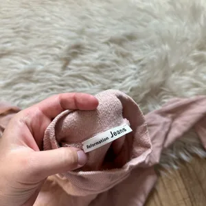 REFORMATION Cydney Mock Neck Top In Light Pink thumbnail 8