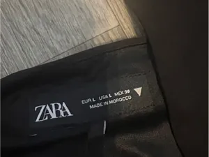 NWT Zara Black V-Neck Bow-Accent Tank Top thumbnail 9