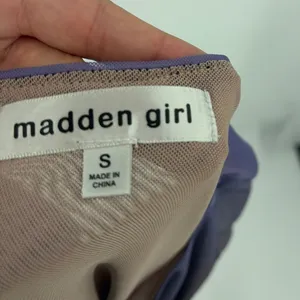 Madden Girl Sheer Mesh Ombre Top Sz S Y2K Ruched Indie NWT Going Out Festival thumbnail 9