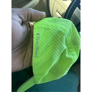 Trail Heads Womens Lightweight Race Day reflective yellow Running sports Cap thumbnail 5