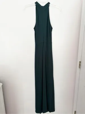 Grace Karin Forest Green Maxi Dress thumbnail 4