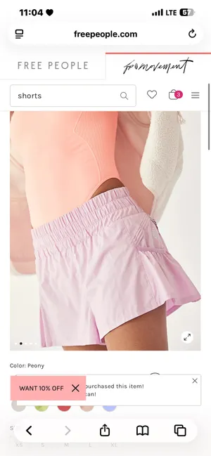 Free People Shorts thumbnail 2