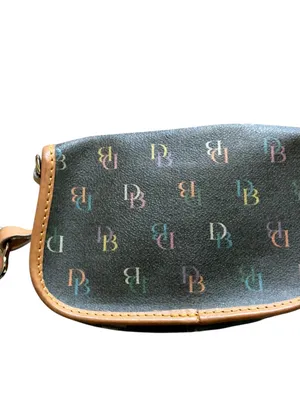 Dooney & Bourke signature coated canvas wristlet wallet 4x6” thumbnail 3