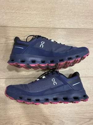 On Running Women's Cloudvista Waterproof Flint Acai Running Shoe Size 7.5 thumbnail 3