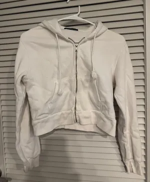 Brandy Melville Cropped Zip Up thumbnail 2