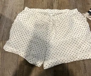 Haven small polka dot‎ shorts White thumbnail 1