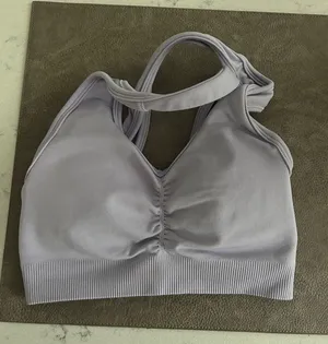 Light Purple ALPHALETE Sports Bra thumbnail 1