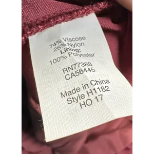 J CREW Peplum‎ Velvet Tank Sleeveless Wine Burgundy Drop Waist Velour Size 2 thumbnail 7