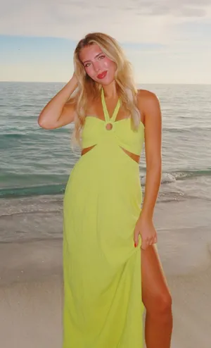 Green dress Size M thumbnail 1