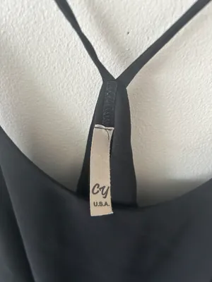 Black Tank Top Blouse thumbnail 3