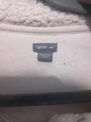 Aerie Fleece Quarter-Zip Pullover thumbnail 2