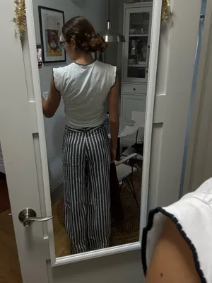 Striped Madewell Zoe pant thumbnail 2