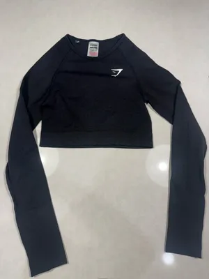 Gymshark Cropped Long Sleeve thumbnail 1