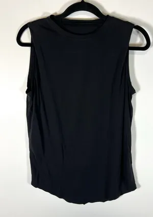 Lululemon Women's Sleeveless Round‎ Neck Cotton Workout Tank Top Athletic Small thumbnail 1