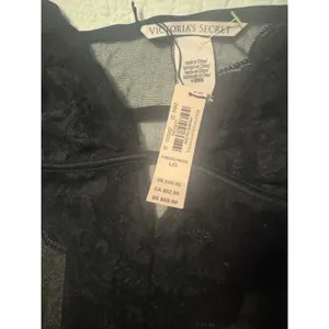 Victoria's Secret Babydoll Slip Size L 170/104A Black Sheer thumbnail 5