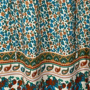 Bluetime Floral Boho Dress with 3/4 Sleeves Large NWT thumbnail 4
