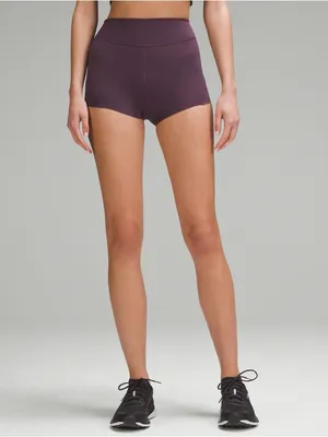 Lululemon Nulux Tight-Fit High-Rise Track Short 2.5" - Arctic Plum - 0 thumbnail 5