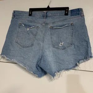 Abercrombie And Fitch 90s Baggy Short Low Rise Jean Denim Rise Curve Love 35/20 thumbnail 4