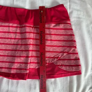 Bolle Pull On Tennis Golf Pickleball Women Skort Skirt w/ Shorts Size Large Pink thumbnail 5