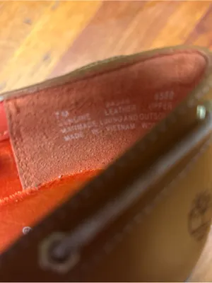 Timberland Skipher Mule Tan Boat Moccasin Wedge Leather size 7 thumbnail 6