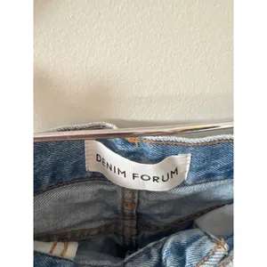 Denim Forum Aritzia The 90s Vintage Maxi Jean Skirt Light Wash Blue Size 26 thumbnail 2