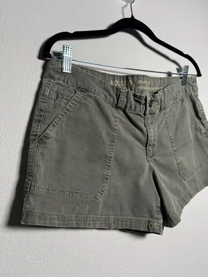 Y2K Grunge 2000s Green Cargo Short Shorts thumbnail 1