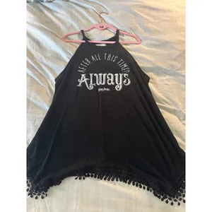 Harry Potter Tanktop Always Graphic‎ Black Sleeveless Casual Women's thumbnail 4