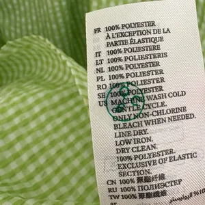 Monki Green And White Gingham Plaid Seersucker Midi Dress Size‎ XS thumbnail 9