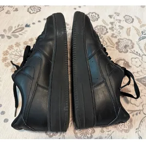 Nike Women's Air Force 1 '07 Low 'Triple Black' Size 10.5 thumbnail 7