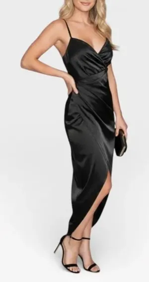 Rachel Roy Black Satin‎ Garment thumbnail 1