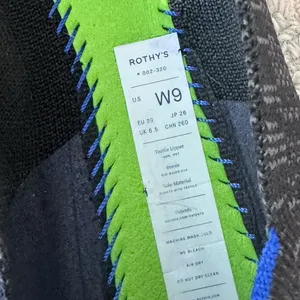 Rothy’s The Point Heathered Black Women’s Flats 9 thumbnail 8