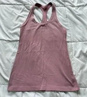 Lululemon‎ Cool Racerback Tank Top Womens Pink Yoga Training Activewear Outdoor thumbnail 1