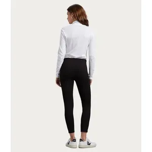 Michael Stars‎ Black Ribbed High Waist Leggings Pants Size XS thumbnail 2