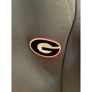 Antigua Georgia Bulldogs Full Zip Hoodie Small Red Charcoal Performance Jacket E thumbnail 7