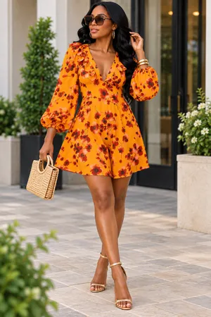 Hutch Anthropologie Roper Orange Size M thumbnail 2