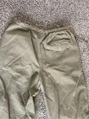 TNA Olive Green Drawstring Joggers thumbnail 8