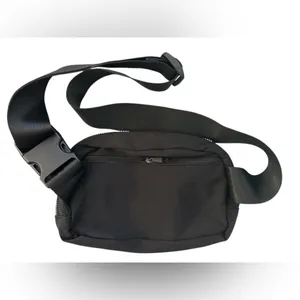 Black Nylon Crossbody Belt Bag NWT thumbnail 3