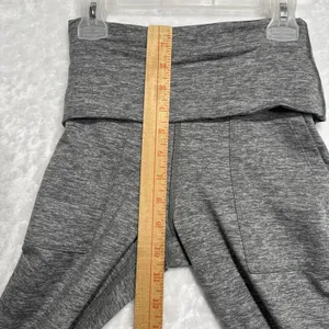 AERIE OFFLINE The Hugger High Waisted Foldover Flare Legging Yoga Pants Sz XS thumbnail 6