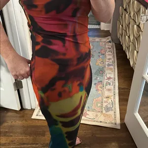 Zara Tie Dye Tube Dress thumbnail 4