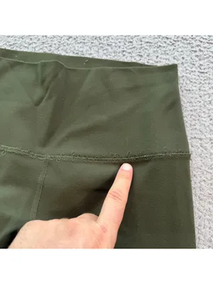 Lululemon Align High Rise Olive Green 25" Yoga Leggings Women's Size 2 thumbnail 6