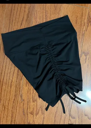 Black High Waste Athletic Shorts- size Medium. ***refer to measurements as size tag removed. Gently warn & Excellent condition. Non-smoking home. Priced to sell at as is condition. Measurements approximately 12” waste not fully stretched out x 16” long. Smoke free home. Priced at as is condition. Don’t like my price make a reasonable offer. thumbnail 2